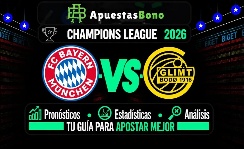 Predicción y análisis de Bayern de Múnich contra Bodø/Glimt –Liga de Campeones– 10 de septiembre de 2026 (21:00 CET)