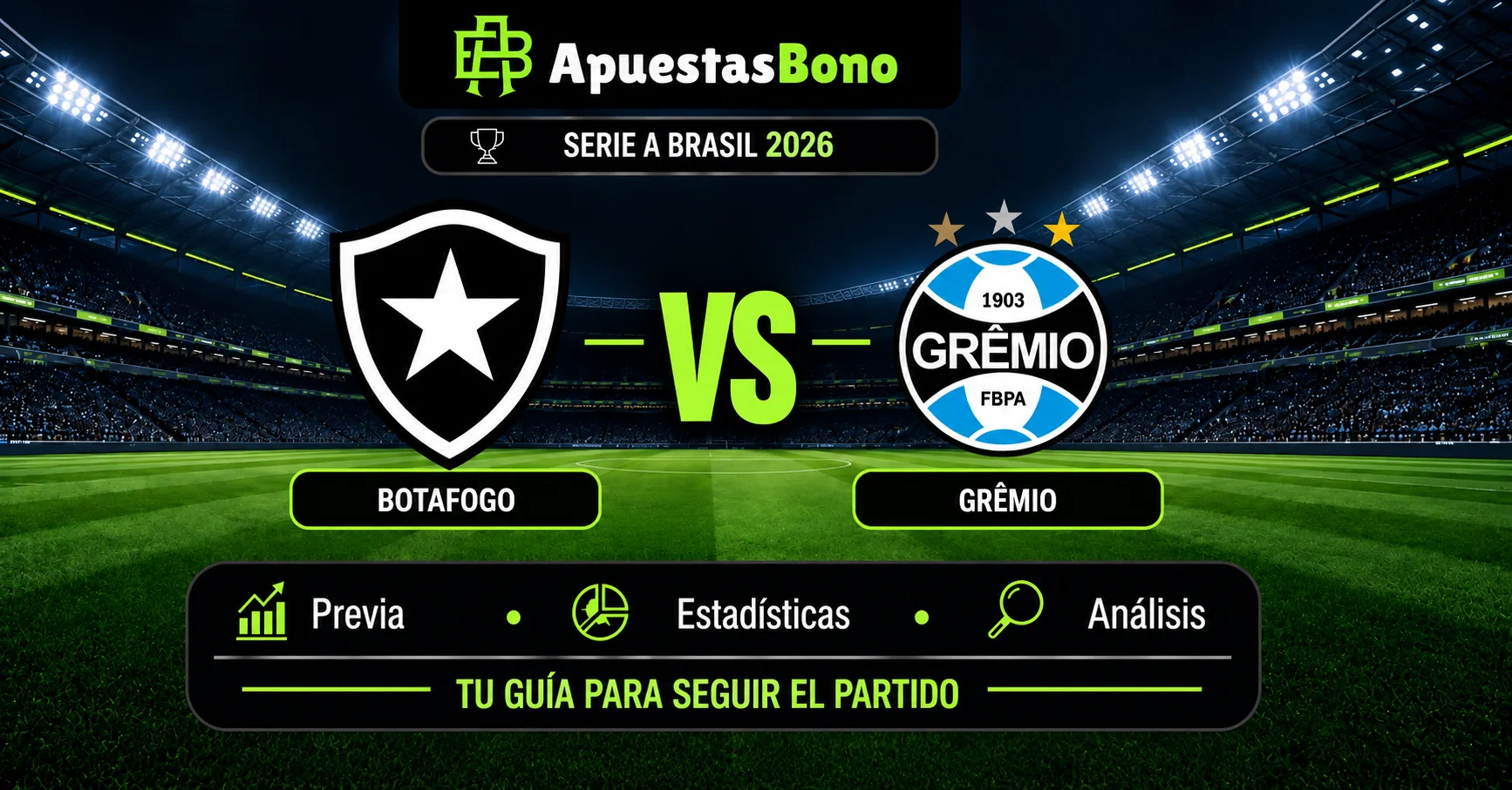 Predicción Botafogo contra Grêmio por la Liga Brasil