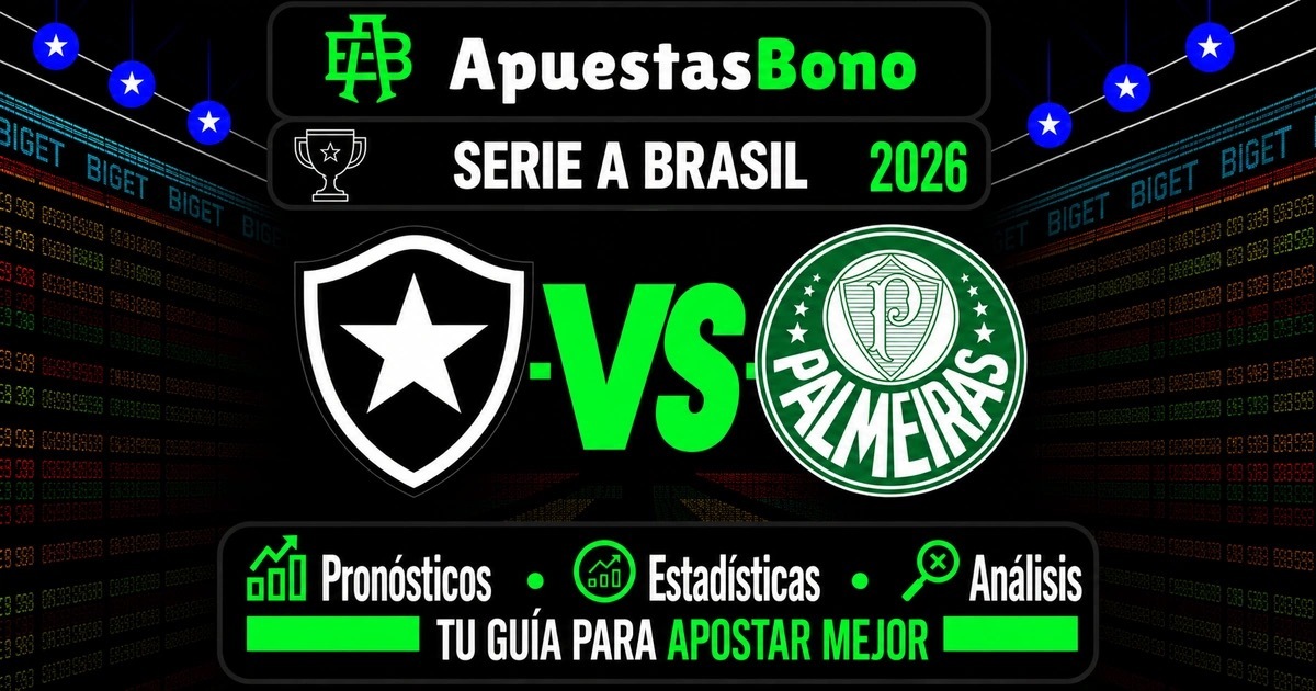 Predicción Botafogo contra Palmeiras por la Liga Brasil