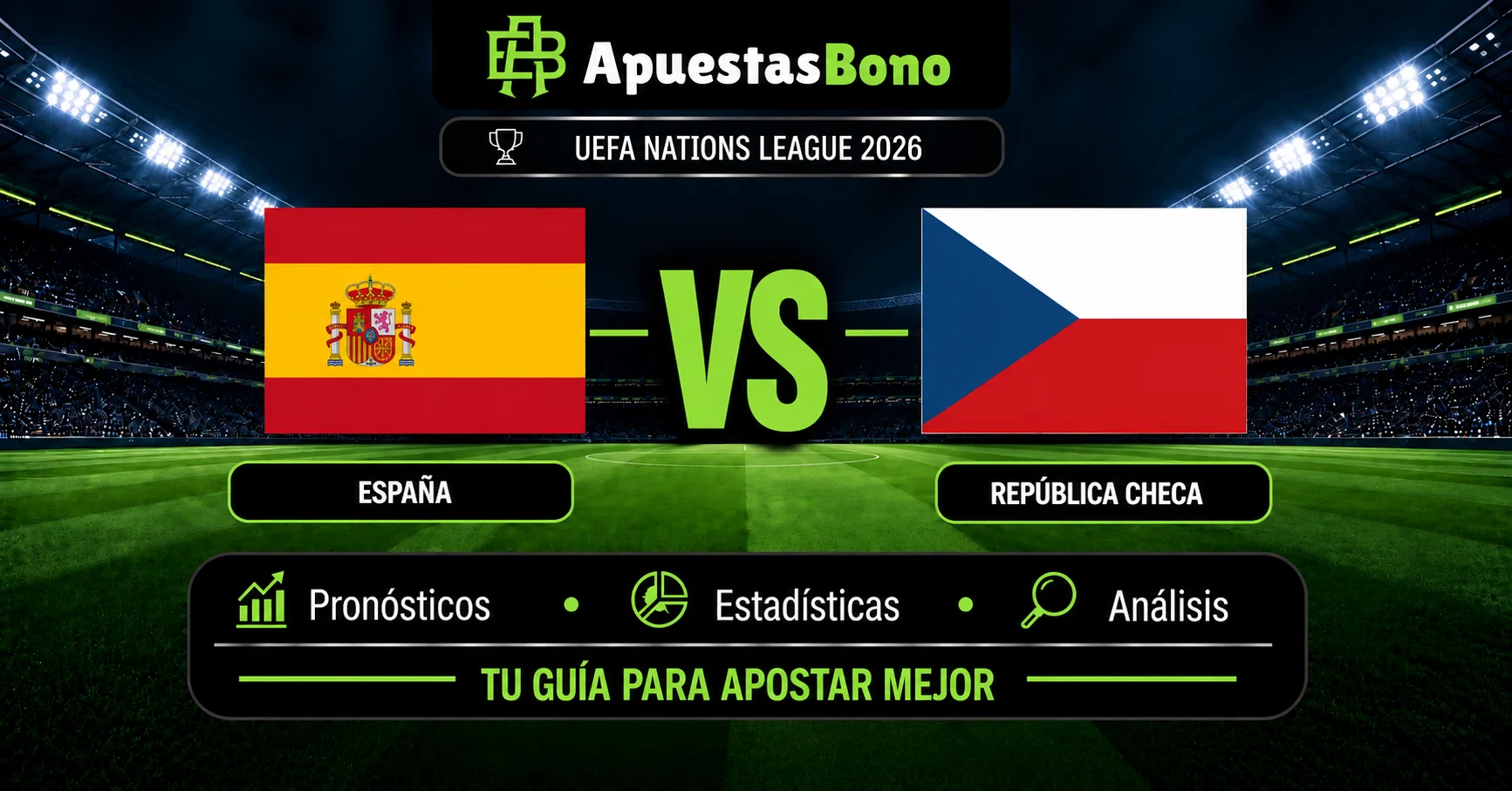 Predicción del España contra República Checa.