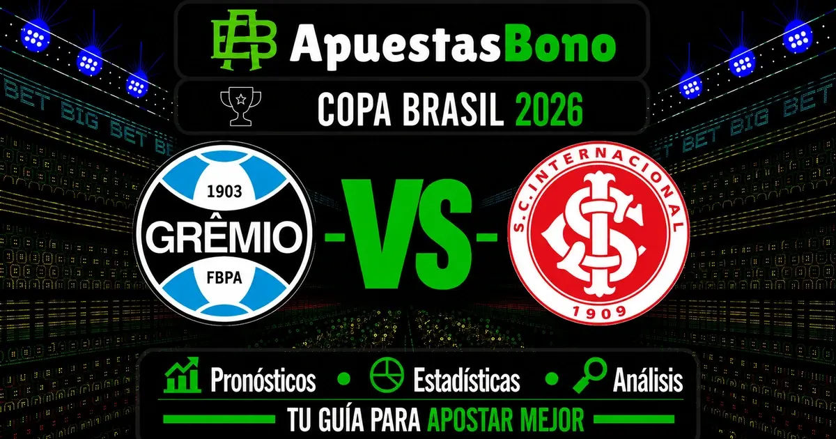Predicción Grêmio contra Internacional por la Copa Brasil.