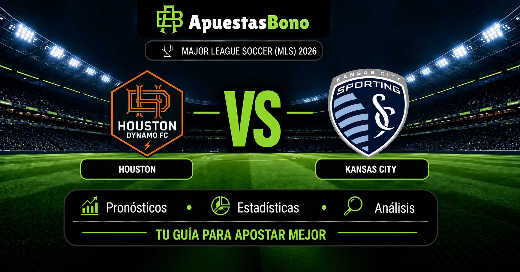 Predicción del partido Houston contra Kansas City de la MLS 2026