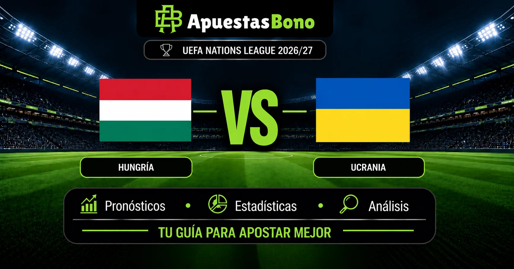 Predicción Hungría contra Ucrania por la UEFA Nations League B 2026