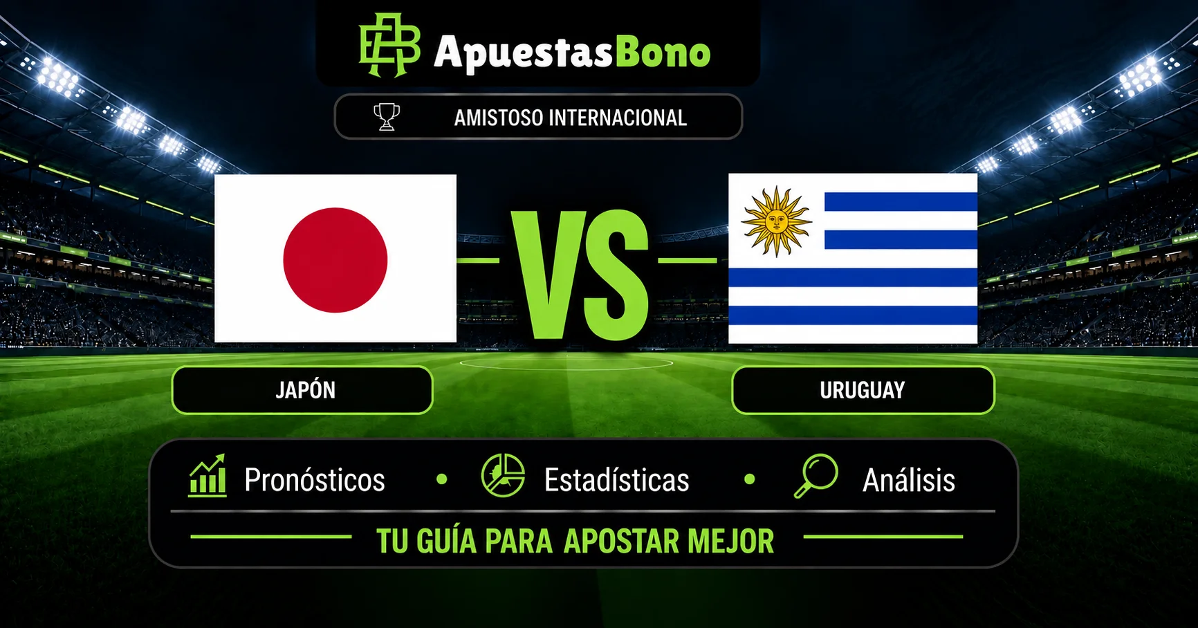 Predicción Japón contra Uruguay Amistoso Internacional
