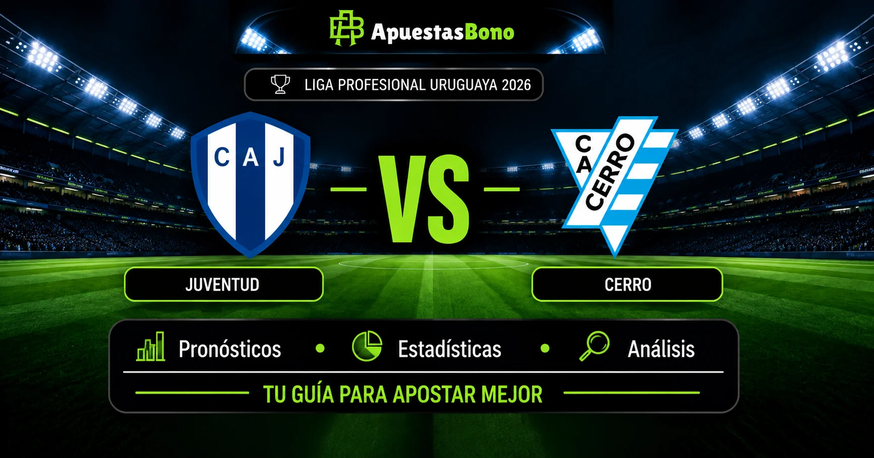 Predicción Juventud contra Cerro por la Liga Uruguaya