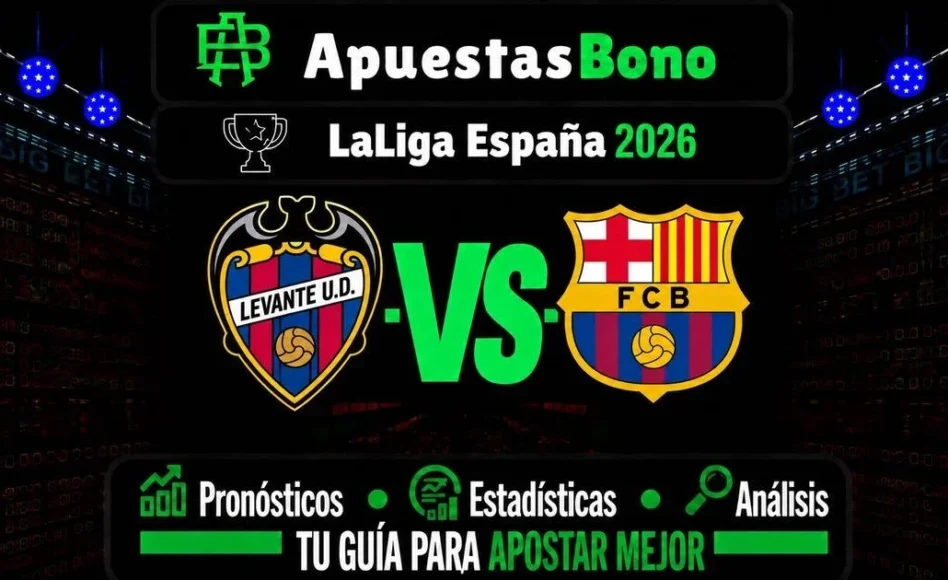Predicción y análisis de Levante contra Barcelona -LaLiga- 13 de Septiembre de 2026 (16:15 horas)