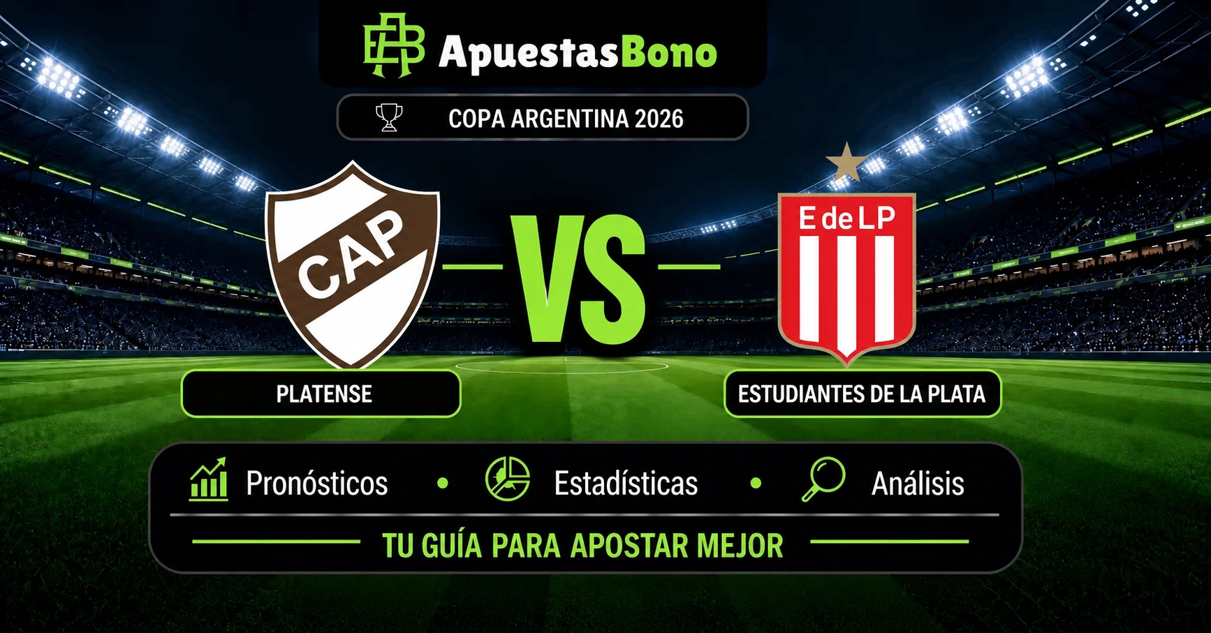 Predicción Platense contra Estudiantes LP por la Copa Argentina 2026