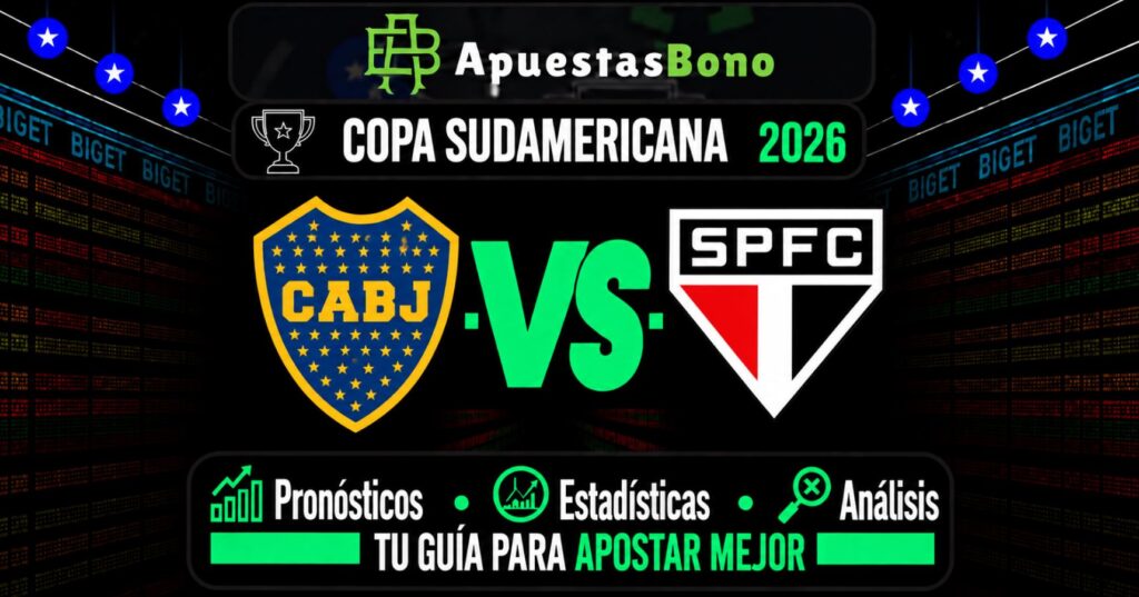 Predicción Boca Juniors contra São Paulo – Copa Sudamericana 2026 – 8 de septiembre