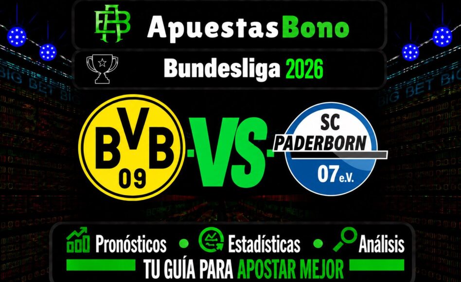 Predicción y análisis de Borussia Dortmund vs Paderborn – Bundesliga, 12 de septiembre de 2026, 15:30 CET