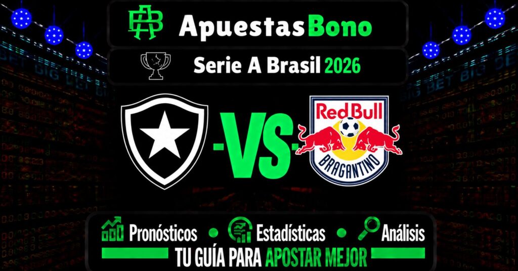 Predicción y análisis de Botafogo contra Bragantino –Liga Brasil 2026– 12 de septiembre