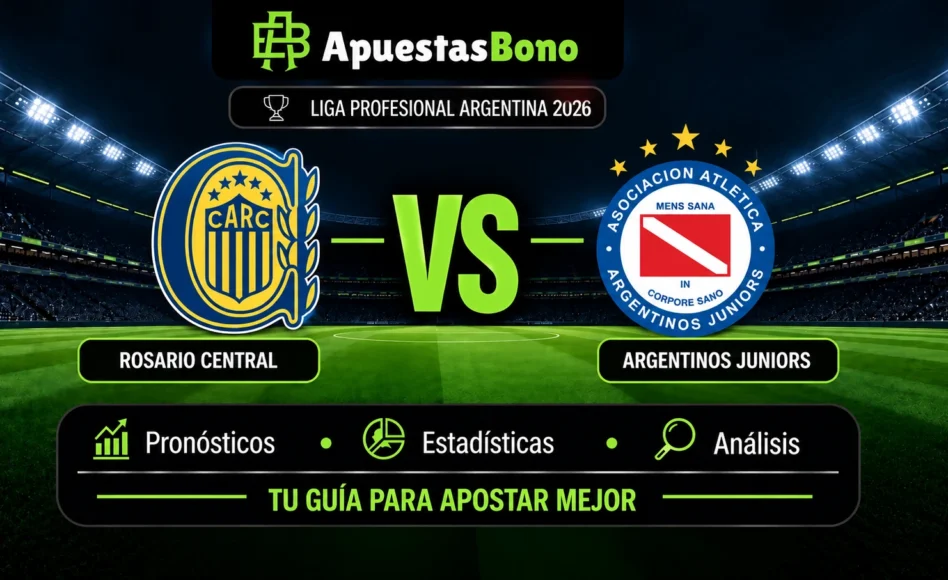 Predicción y análisis de Rosario Central contra Argentinos Juniors –Liga Profesional Argentina 2026– 20 de septiembre (17:00 hora local)