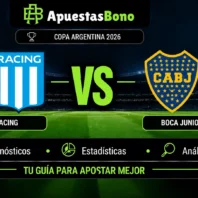 Racing contra Boca Juniors – Copa Argentina 2026