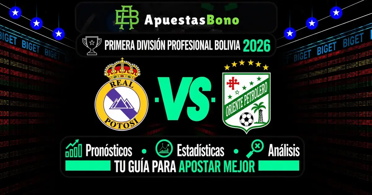 Predicción Real Potosí contra Oriente Petrolero por la Liga Profesional 2026.