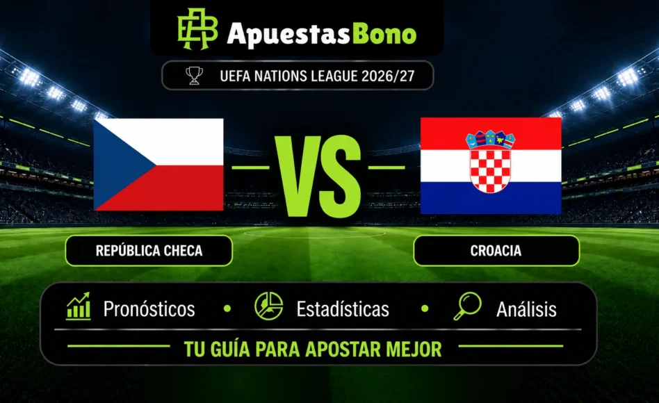 Predicción y análisis de República Checa contra Croacia –UEFA Nations League– 26 de Septiembre de 2026 (20:45 CET)