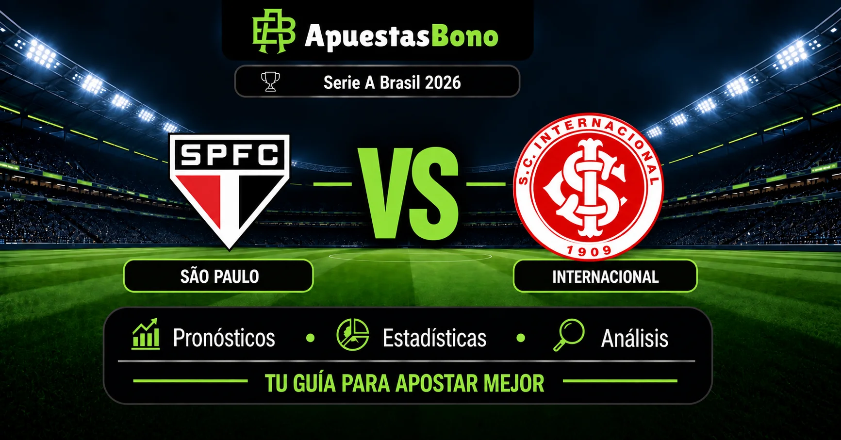 Predicción São Paulo contra Internacional por la Liga Brasil