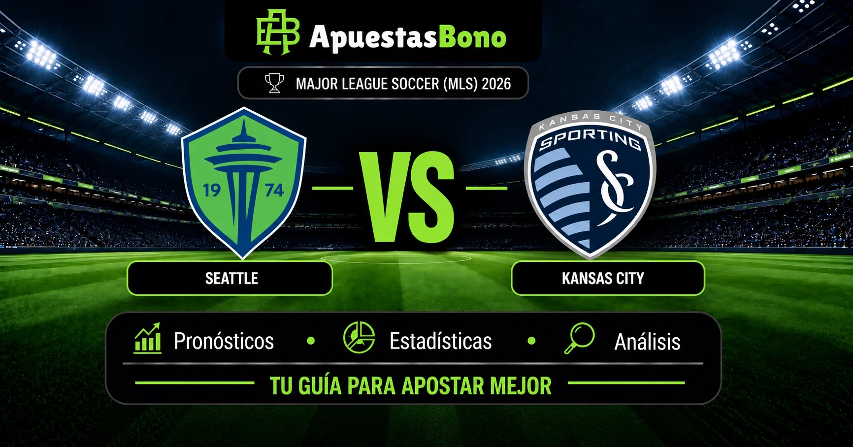 Predicción del partido Seattle contra Kansas City de la MLS 2026
