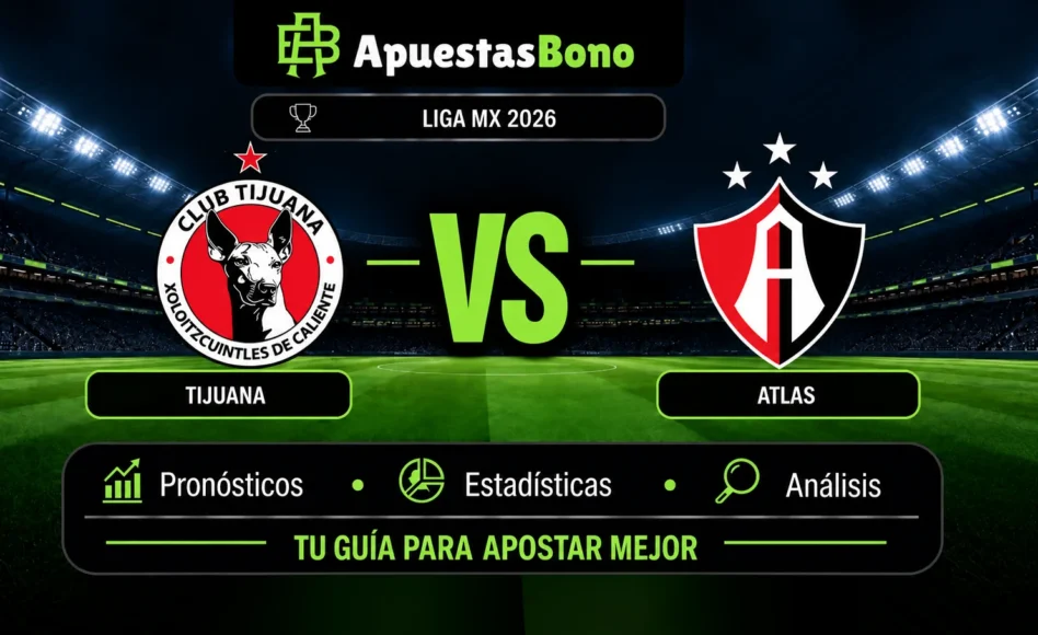 Predicción y análisis de Tijuana contra Atlas -Torneo Liga MX Primera División- 25 de Septiembre (20:00 hora local)