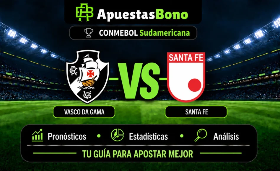 Predicción y análisis de Vasco da Gama contra Independiente Santa Fe –Copa Sudamericana 2026– 15 de septiembre (19:00 hora local)