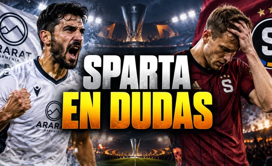 Pronóstico Ararat-Armenia contra Sparta de Praga -Ararat-Armenia +1 (hándicap asiático) @1,80 contra el Sparta de Praga