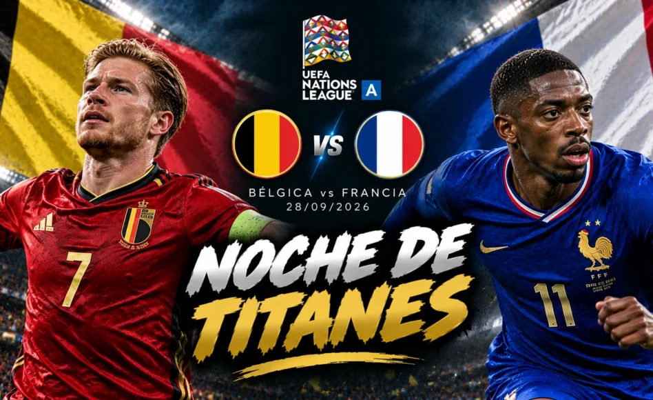 Pronóstico Bélgica vs Francia – Menos de 3,25 goles @1.78