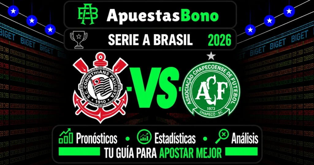 Predicción Corinthians contra Chapecoense por la Liga Brasil