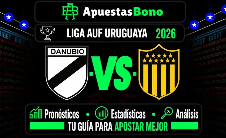 Predicción y análisis de Danubio contra Peñarol –Liga Uruguaya Clausura 2026– 5 de Septiembre (15:00 hora local)