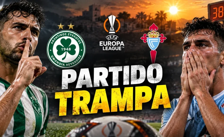 Pronóstico de Omonia Nicosia contra Celta de Vigo – menos de 2,5 goles @1,79