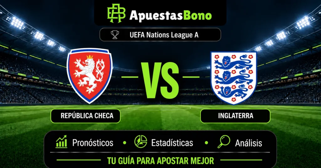República Checa vs Inglaterra – UEFA Nations League A 29/09/2026