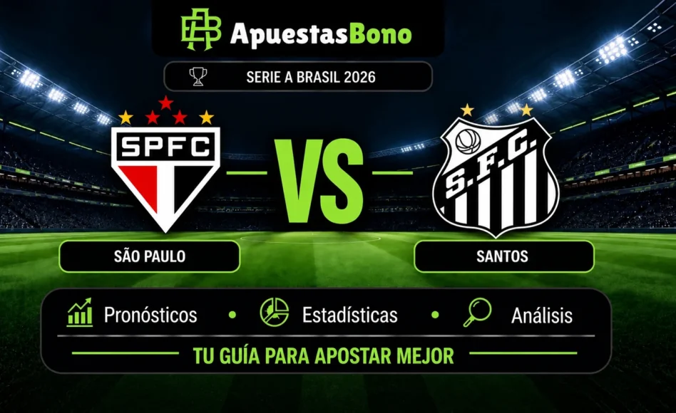 Predicción y análisis de São Paulo contra Santos –Liga Brasil 2026– 2 de octubre (20:00 hora local)