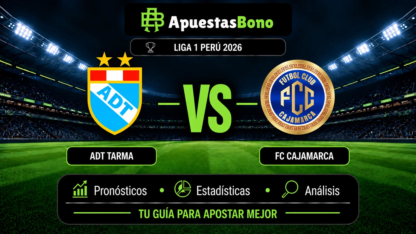 Predicción del ADT Tarma contra FC Cajamarca.
