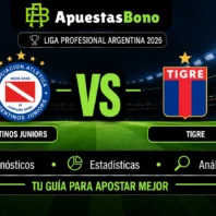 Argentinos Juniors contra Tigre – Liga Profesional Argentina 2026