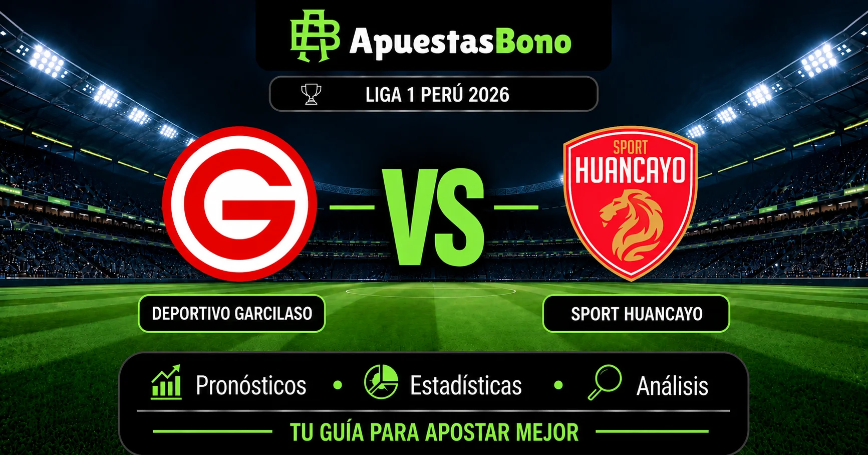 Predicción del Deportivo Garcilaso contra Sport Huancayo