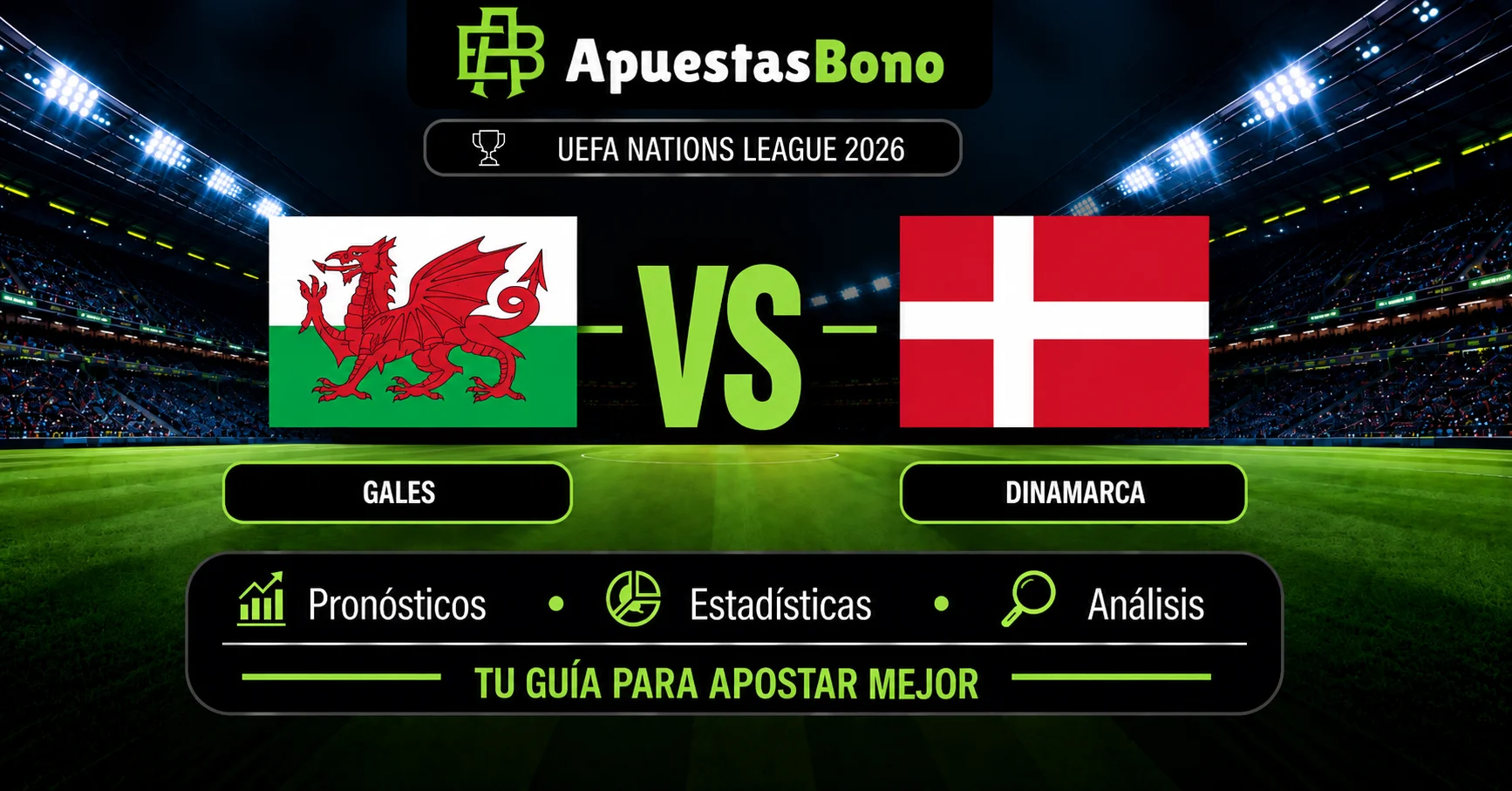 Predicción Gales contra Dinamarca por la UEFA Nations League A 2026