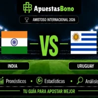 India contra Uruguay – Amistoso Internacional 2026