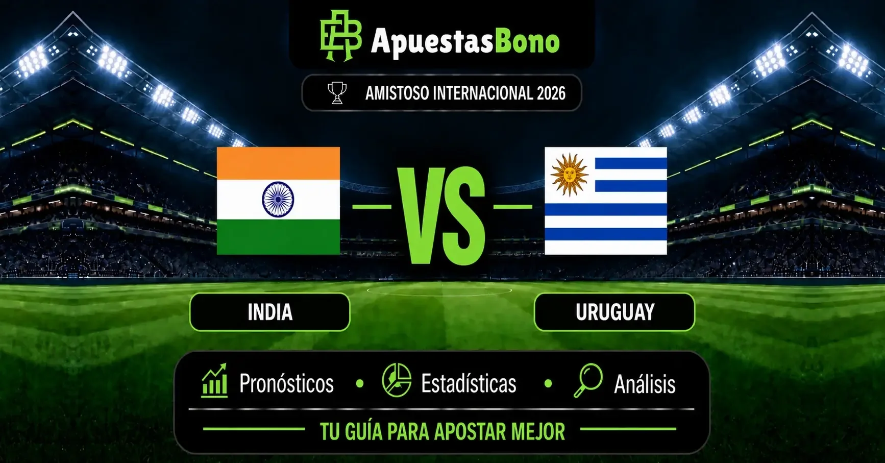 Predicción India contra Uruguay Amistoso Internacional