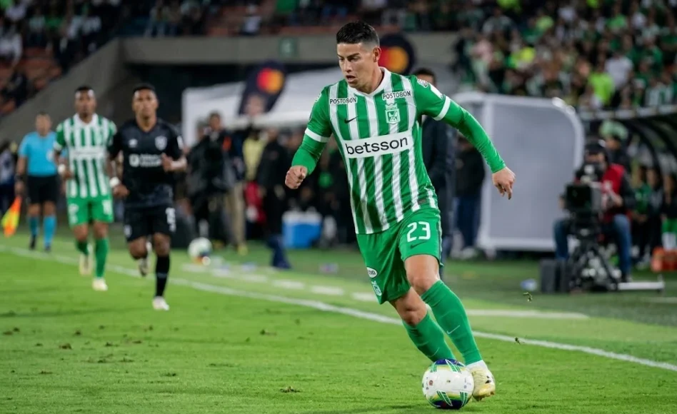 James Rodríguez rompe una espera de 324 días: pero sigue sin marcar con Atlético Nacional