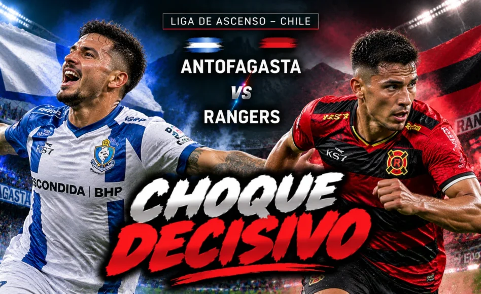 Pronóstico Antofagasta contra Rangers – Más de 2.5 goles @1.80