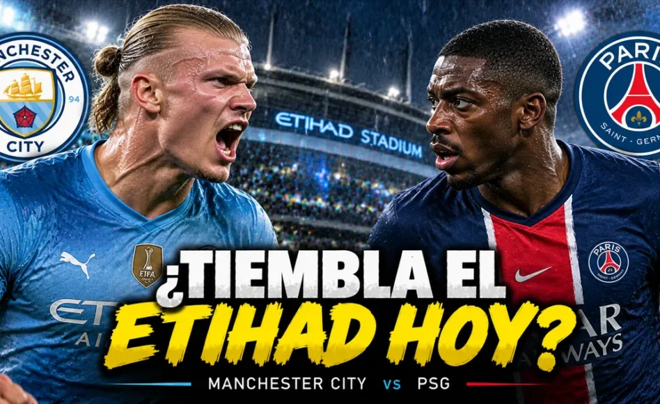 Pronóstico Manchester City vs PSG: PSG empate no válido @2.29