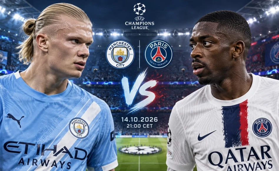 Manchester City vs PSG: previa, alineaciones, estadísticas