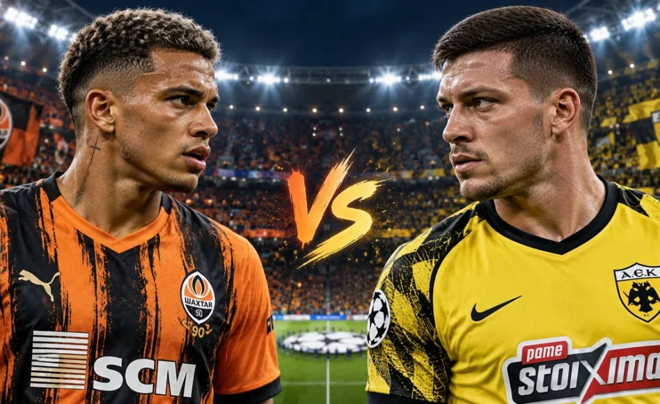 Shakhtar Donetsk vs AEK Athens: previa y estadísticas