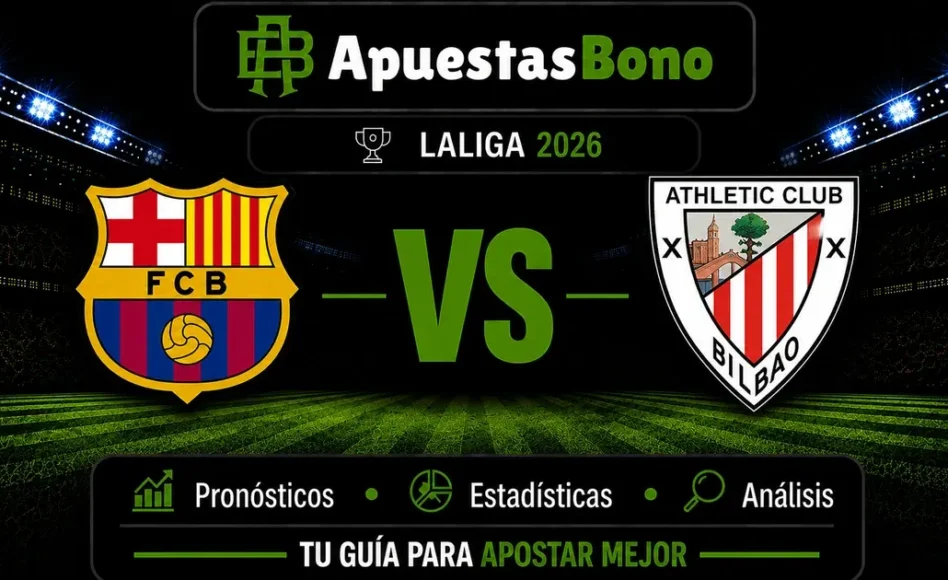 Predicción y análisis de Barcelona contra Athletic Club -LaLiga- 27 de Agosto de 2026 (21:00 horas)