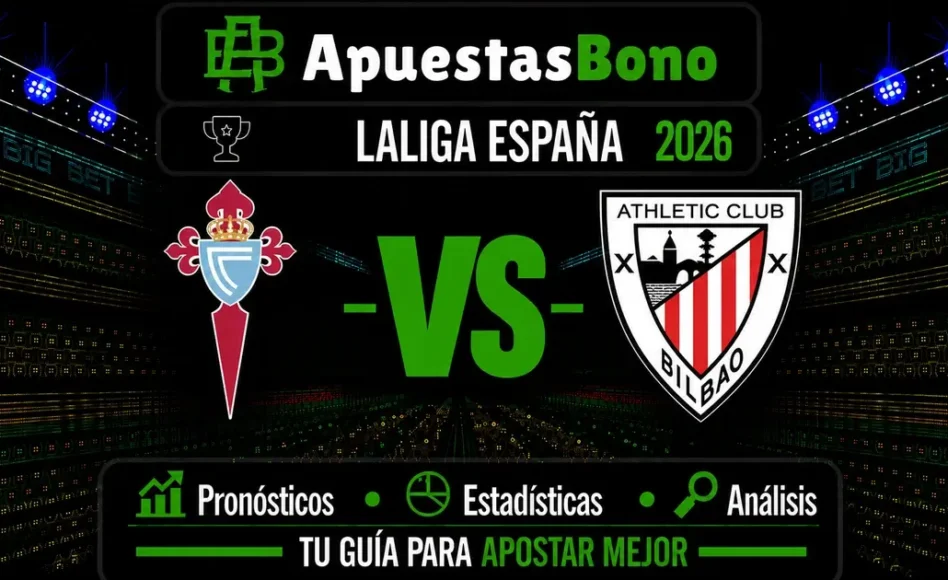 Predicción y análisis de Celta de Vigo contra Athletic Club -LaLiga- 30 de Agosto de 2026 (21:30 horas)