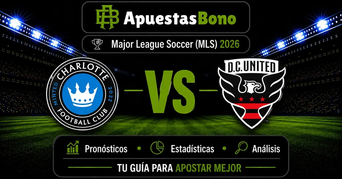 Predicción del partido Charlotte contra DC United de la MLS 2026