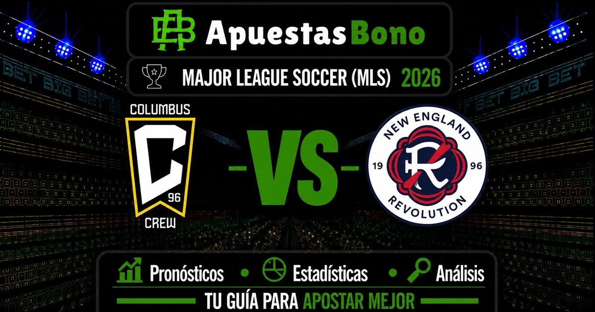 Predicción del partido Columbus contra New England de la MLS 2026