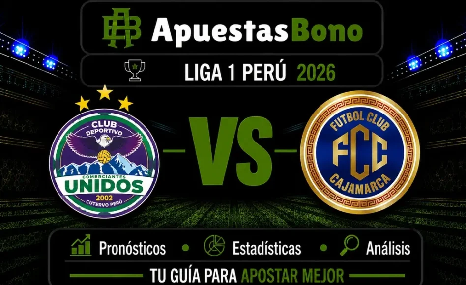 Predicción y análisis de Comerciantes Unidos contra FC Cajamarca -Liga 1 Perú- 28 de Agosto de 2026 (15:00 horas)