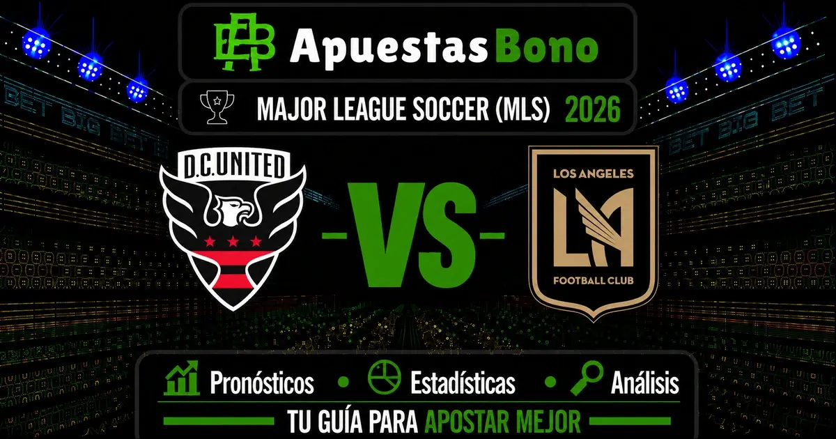 Predicción del partido DC United contra Los Ángeles FC de la MLS 2026