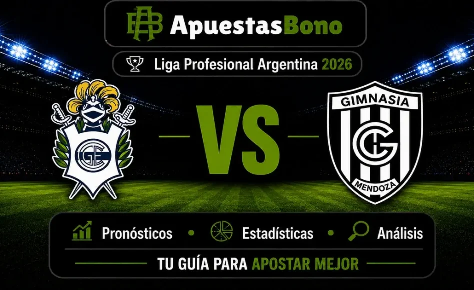 Predicción y análisis de Gimnasia La Plata contra Gimnasia Mendoza –Liga Profesional Argentina 2026– 22 de Agosto (16:00 hora local)