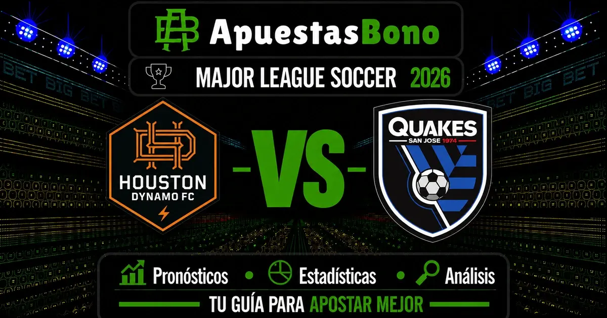 Predicción del partido Houston contra San José de la MLS 2026