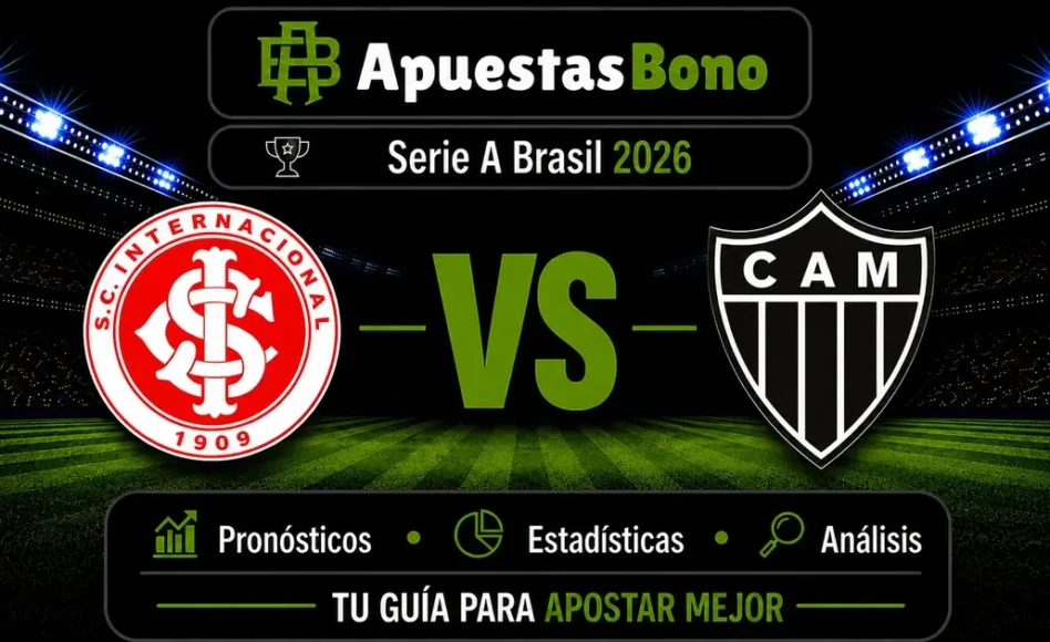 Predicción y análisis de Internacional contra Atlético Mineiro –Liga Brasil 2026– 22 de Agosto (18:30 hora local)