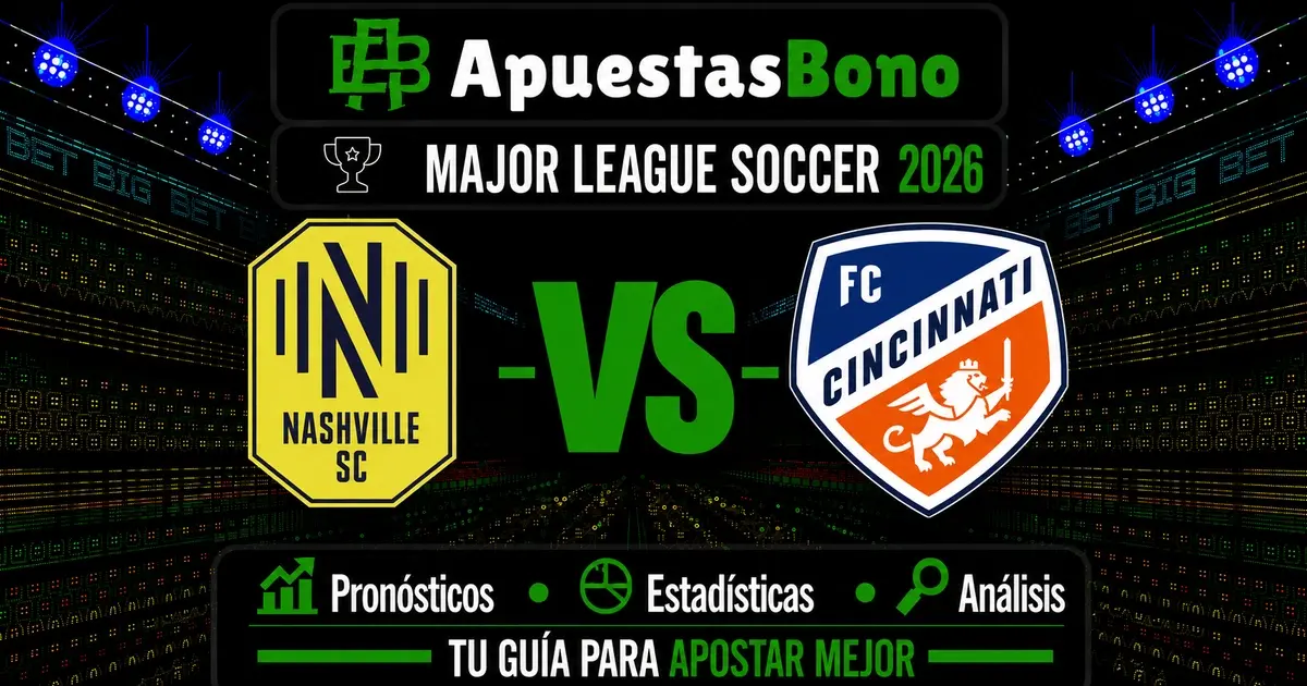 Predicción del partido Nashville contra Cincinnati de la MLS 2026